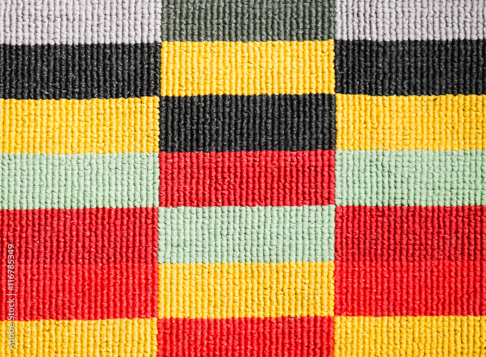 Colorful carpet. Background. Textile texture.