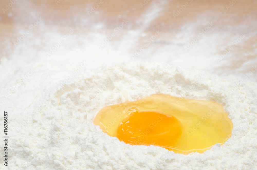 egg in flour egg in flour