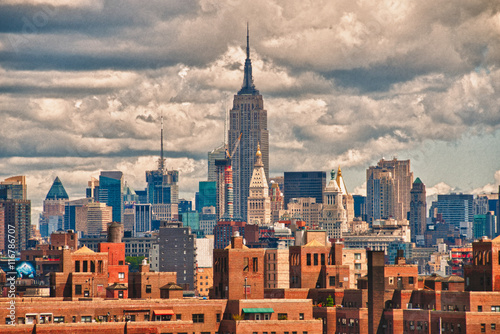 Tall Skyscrapers of New York City © jovannig