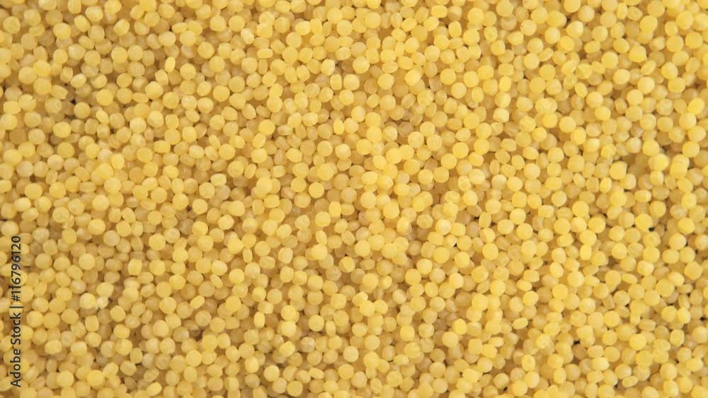 Couscous grains (Rotation) Couscous grains (Rotation)