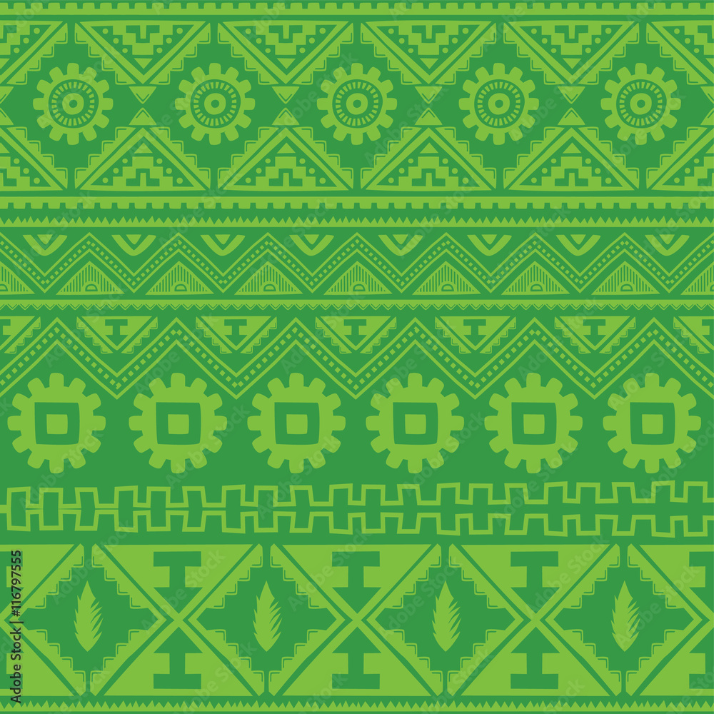 green native american ethnic pattern green native american ethnic pattern