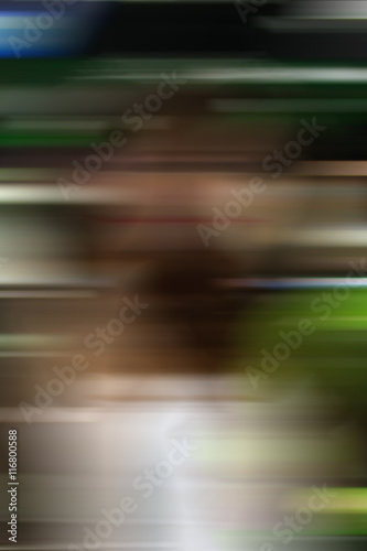 Blurry image of a woman