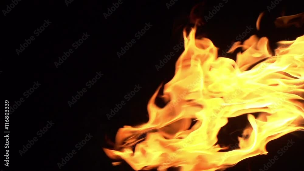 Flames shot with a high speed camera. Flames shot with a high speed camera.