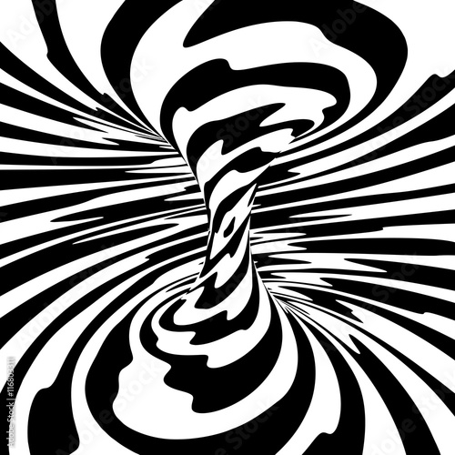 Swirl squiggly lines background. Vector illustration