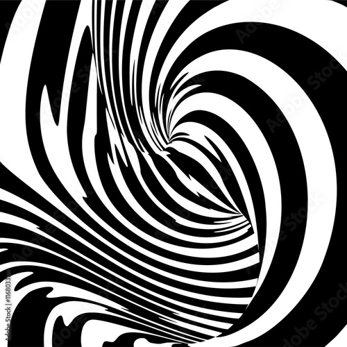 Swirl squiggly lines background. Vector illustration