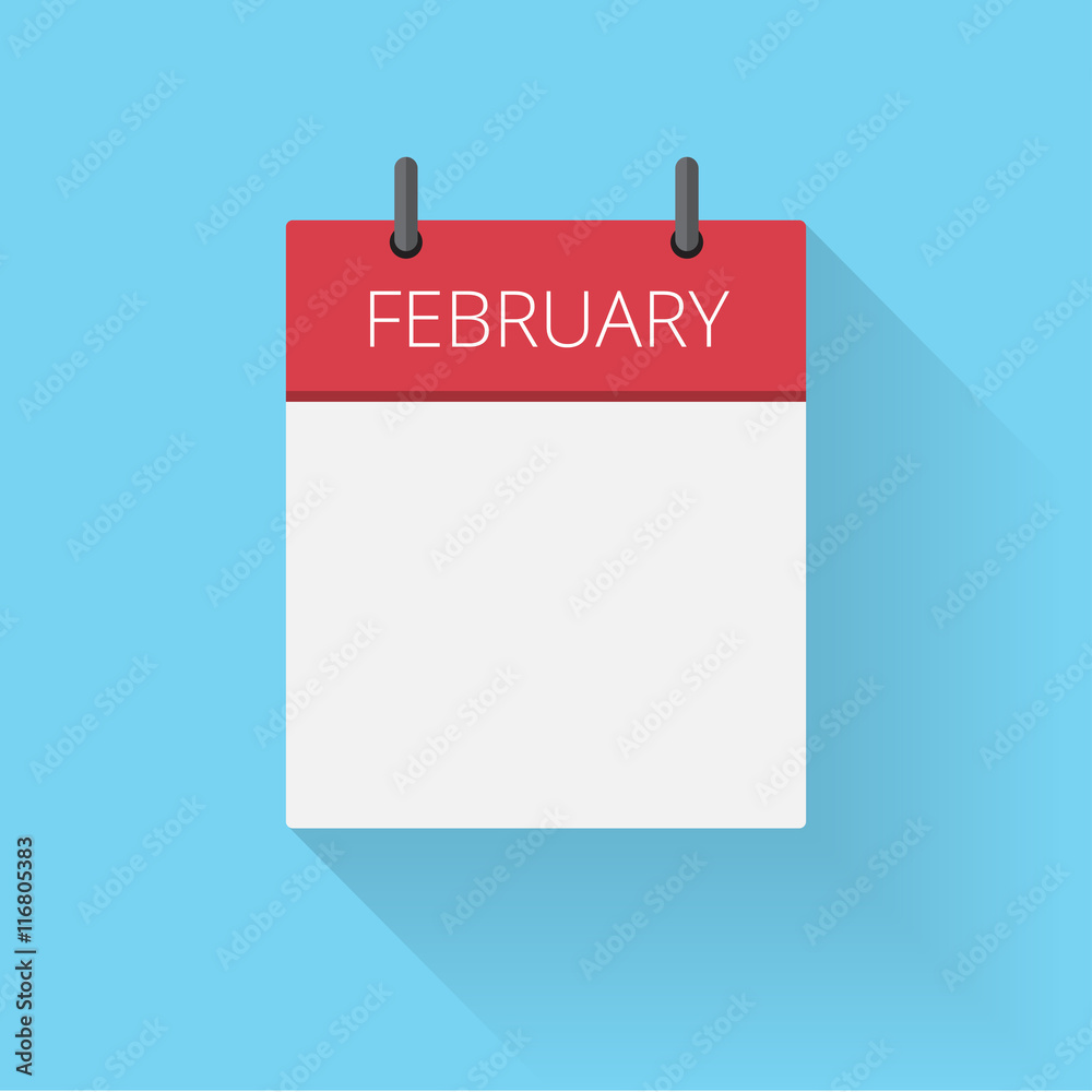 Vector of Month of a Year Calendar Icons Template, Flat designed vector illustrator, for web application , UI calendar