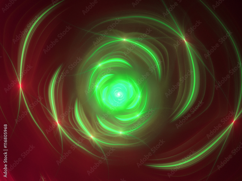 Fototapeta premium Abstract fractal. Fractal art background for creative design. Decoration for wallpaper desktop, poster, cover booklet, card. Psychedelic. Print for clothes, t-shirt.