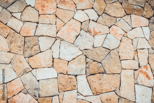 Flagstone full frame background with copy space photo