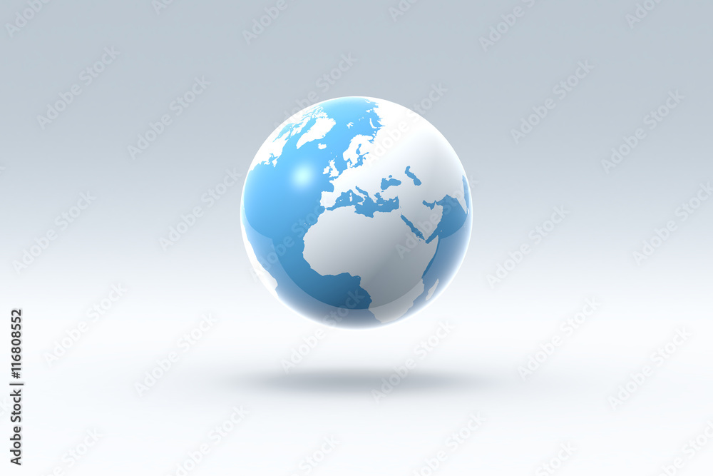 Earth World Globe, Europe