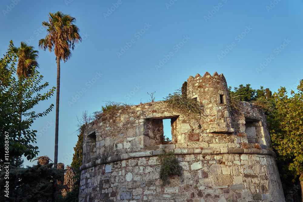 Venetian fortifications, the medieval fortress city of Kos.