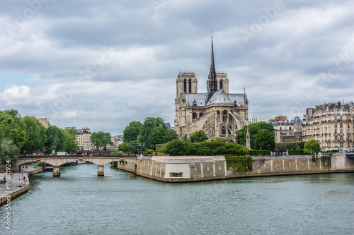 Cathedral Notre Dame (1163 - 1345) de Paris. France. © dbrnjhrj