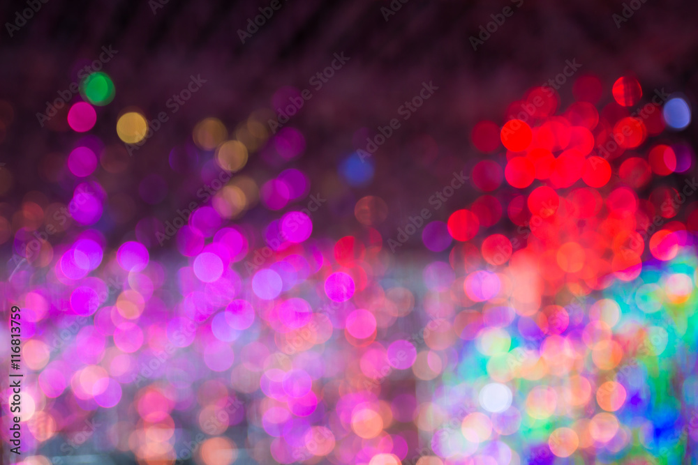 Abstract circular light bokeh background Abstract circular light bokeh background