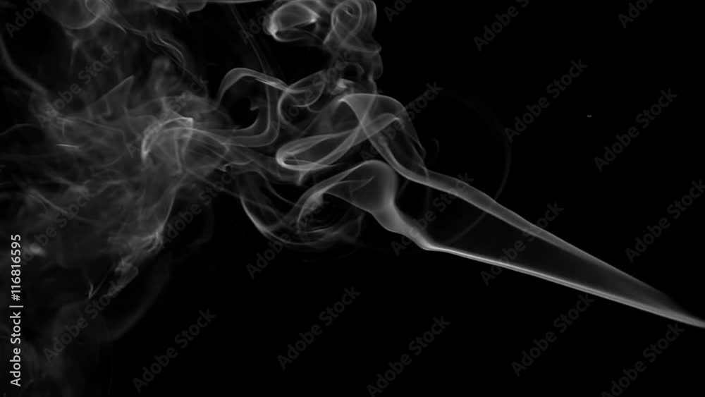 Stream of wispy smoke over a black background. Vertically Orientated Video. Stream of wispy smoke over a black background. Vertically Orientated Video.