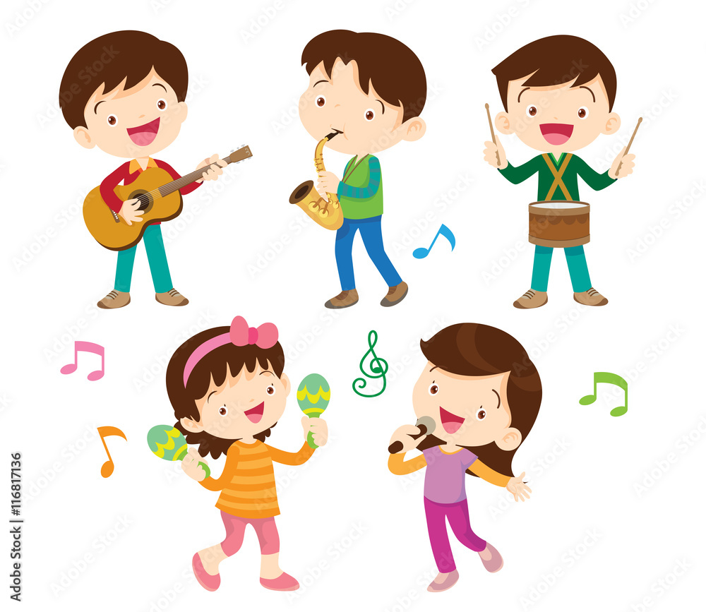 dancing kids and kids with musical dancing kids and kids with musical