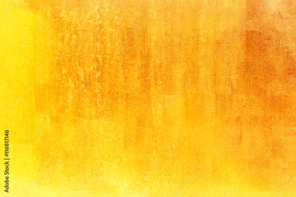 Gold background or texture and shadow, Old wall metal