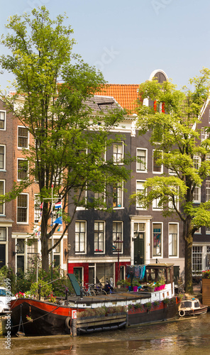 The Dutch houses, Amsterdam.