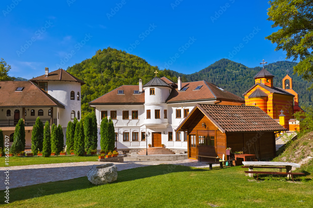 The medieval monastery Dobrun in Bosnia and Herzegovina