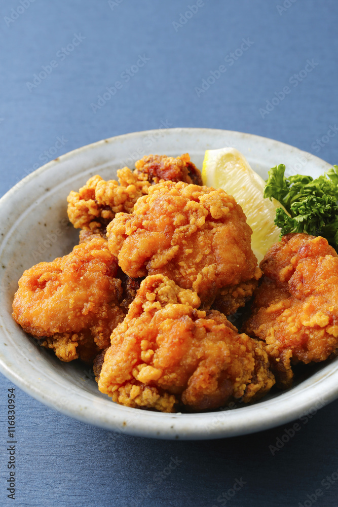 鶏の唐揚げ Japanese fried chicken 鶏の唐揚げ Japanese fried chicken