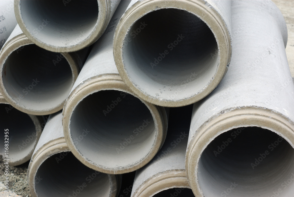 Downpipes cement sewers street drainage construction
Downpipes cement sewers street drainage construction