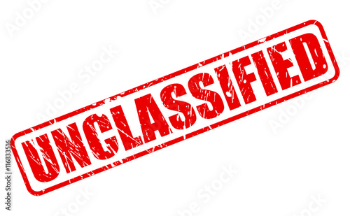 UNCLASSIFIED stamp text