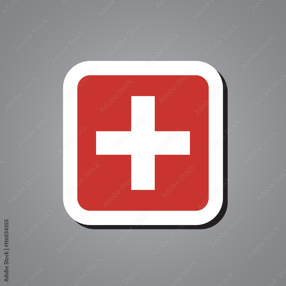 Obraz premium sticker icon