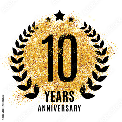 Ten years golden anniversary