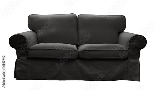 sofa furniture isolated on white background studio shot