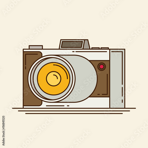camera flat icon
