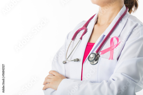 Cancer awareness medical stick ribbon