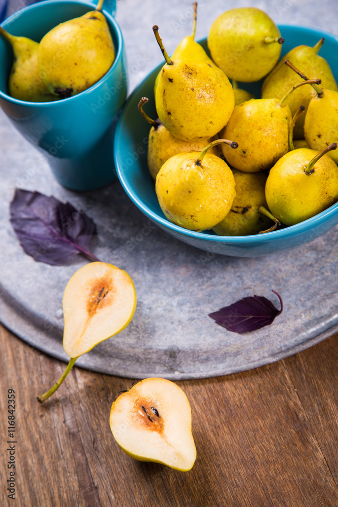 small yellow pears small yellow pears