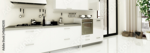Fotografía Kitchenette (panoramic)