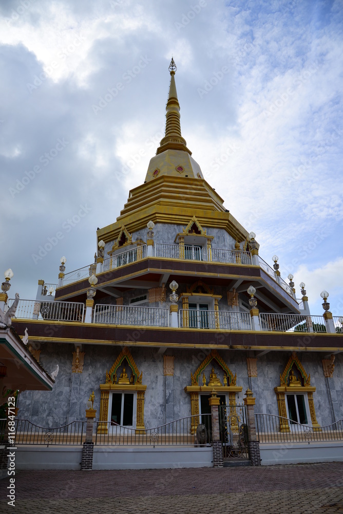 Wat Rakaram temple in Phuket Thailand