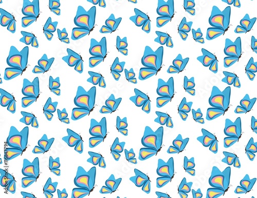 Vector Butterfly pattern
