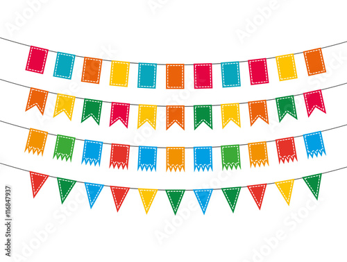 Pennant bunting collection