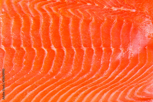 Smoked salmon background