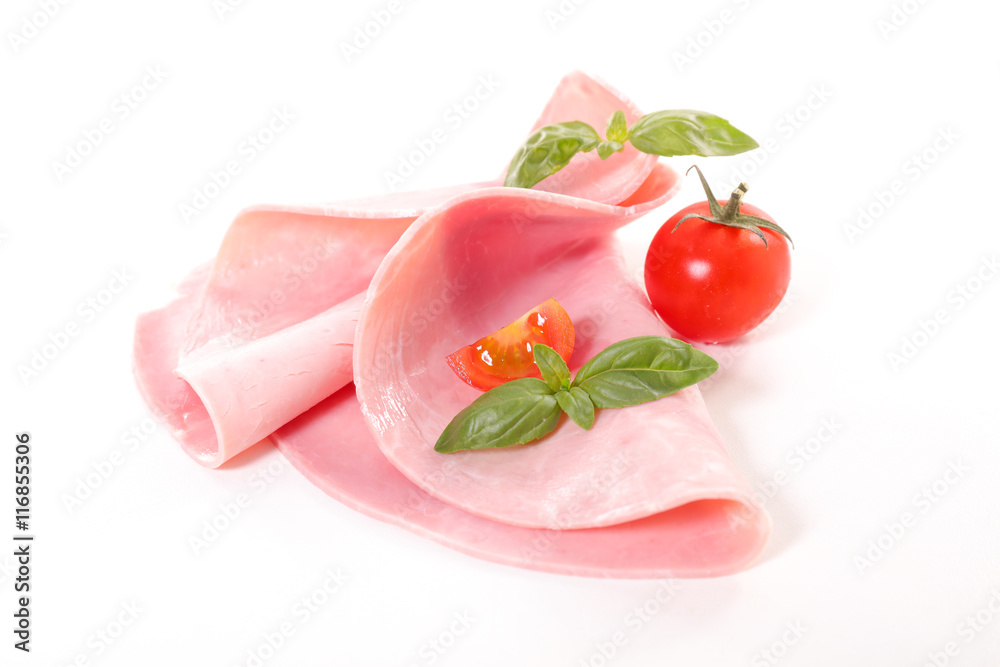 fresh slice of ham