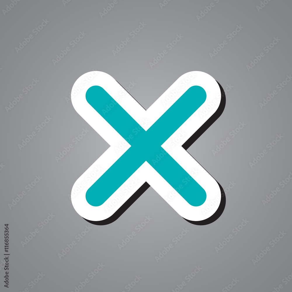 Fototapeta premium sticker icon