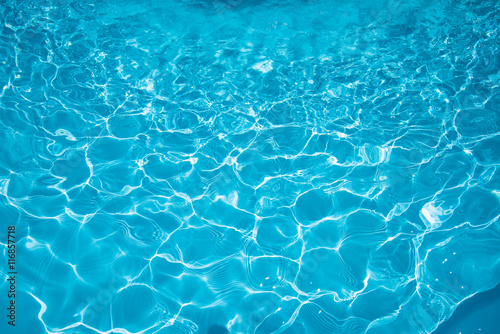 Blue water surface and abstract in swimming pool © peangdao