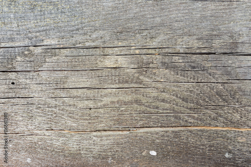 Close-up view of an old timbered wooden wall