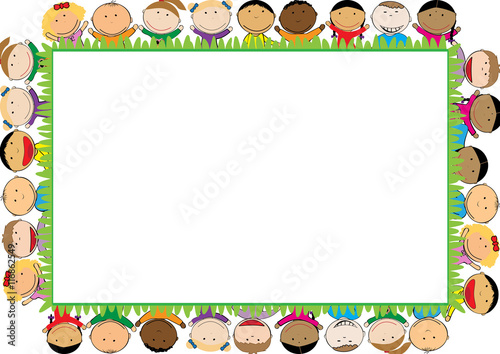 Colored frame for children