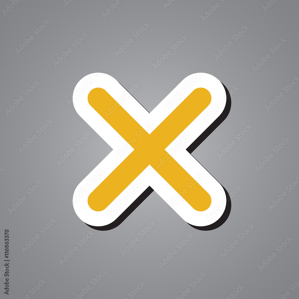 Obraz premium sticker icon