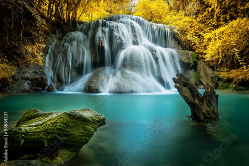 Huai Mae Khamin Waterfall.