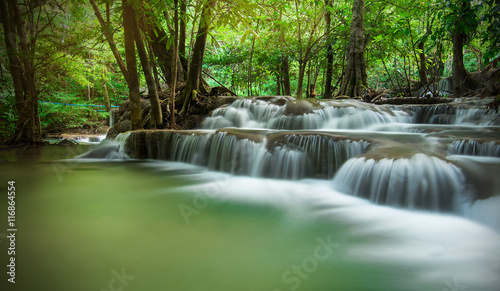 Huai Mae Khamin Waterfall.