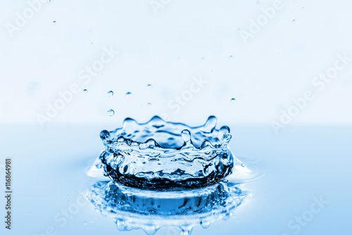 Water splashes background