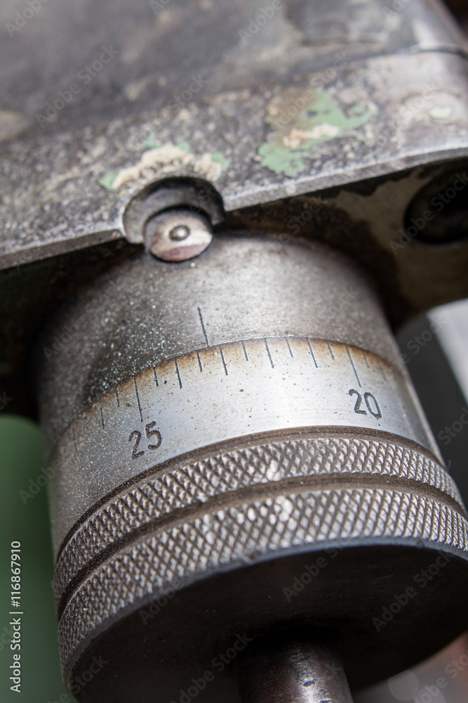 drilling machine close up drilling machine close up