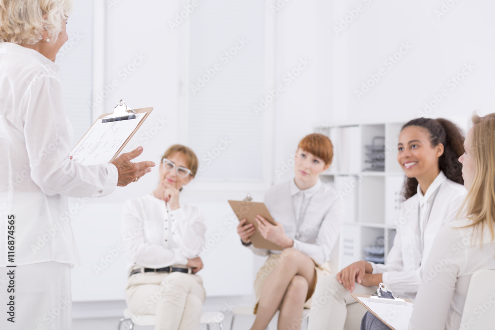 Fototapeta premium Such an inspirating speech