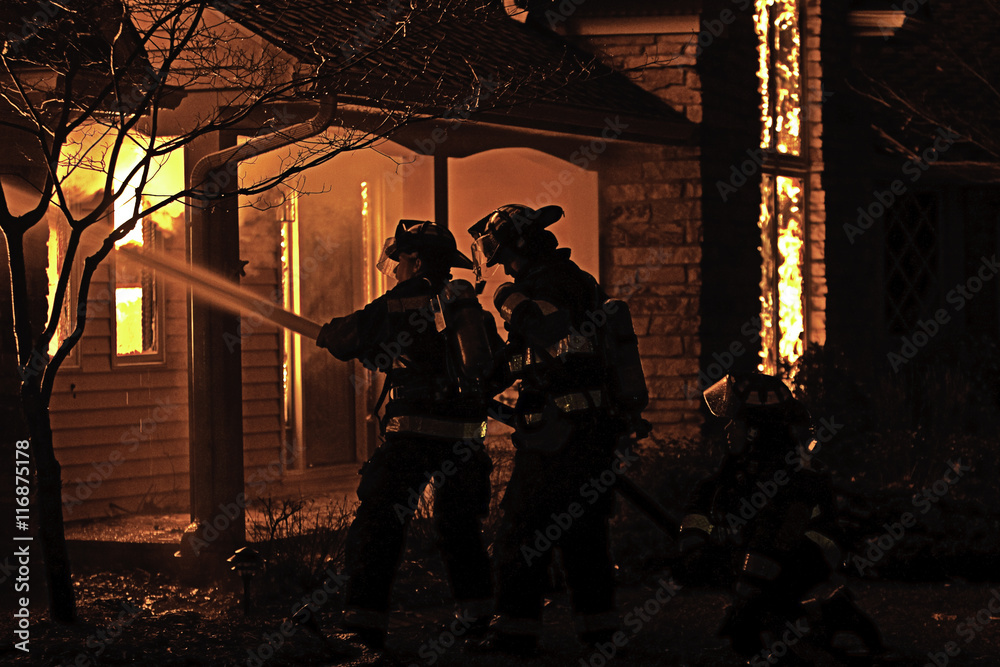 House fire, Pine Brooke Subdivision