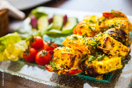 vegetarian snack paneer