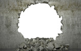  Shattered Wall , muro distrutto