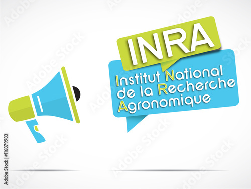 mégaphone : INRA